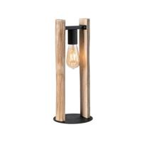 LABEL51 Tafellamp Woody - Naturel - Hout - thumbnail