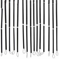 Insectengordijn 100x200 cm bamboe donkergrijs - thumbnail