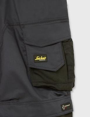 Snickers Workwear 6241 Stretch Werkbroek met holsterzakken zwart - maat 50