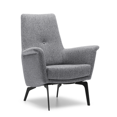 Fauteuil X-105 Grijs Stof