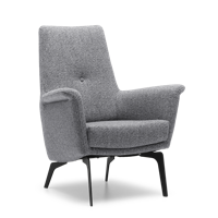 Fauteuil X-105 Grijs Stof - thumbnail