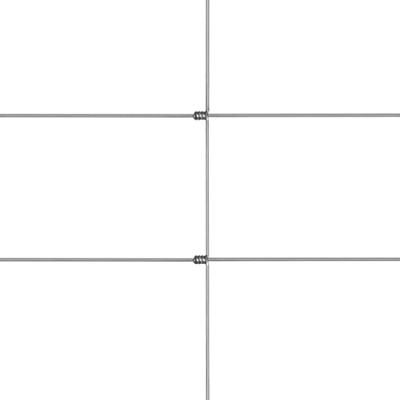 Hek 50x1,6 m gegalvaniseerd staal zilverkleurig Hek 50x1,6 m gegalvaniseerd staal zilverkleurig