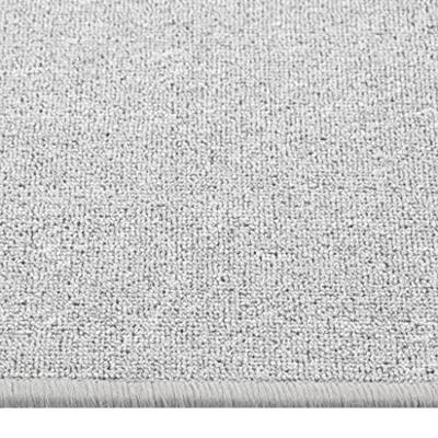 VidaXL Tapijtloper 80x250 cm lichtgrijs