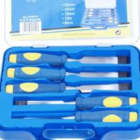 Topgear Beitelset Hout - 5 delig in Koffer - thumbnail