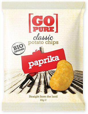 Chips paprika bio 40 Gram Chips paprika bio 40 Gram