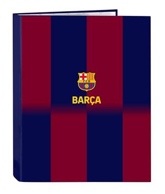 Ringmap F.C. Barcelona Blauw Kastanjebruin A4 26.5 x 33 x 4 cm