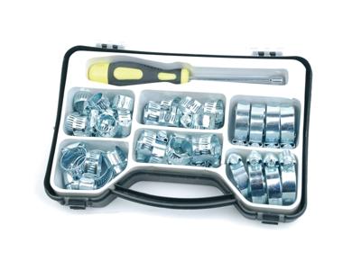 Brüder Mannesmann Slangklemmenset 50-delig (Hobby) - 60046 Brüder Mannesmann Slangklemmenset 50-delig (Hobby) - 60046