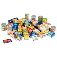 Kit doos supermarktproduct meerkleurig - thumbnail