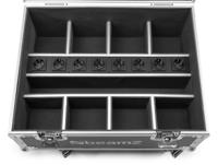 Beamz FCC9 Flightcase voor 8x BBP9 serie uplights met oplaadfunctie - thumbnail