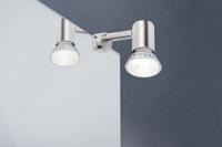 Paulmann Simplo 99905 Spiegellamp 5.3 W IJzer (geborsteld) - thumbnail