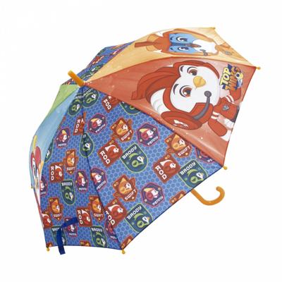 Nickelodeon paraplu Top Wing junior 48 cm oranje