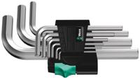Wera 950/9 SM N Inbus Haakse schroevendraaierset 1.5 mm, 2 mm, 2.5 mm, 3 mm, 4 mm, 5 mm, 6 mm, 8 mm, 10 mm 9-delig - thumbnail