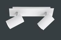 Trio Moderne plafondspotSeries 8024 2-lichts wit - 802400201 - thumbnail