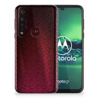 Motorola Moto G8 Plus TPU bumper Stripes Dots - thumbnail
