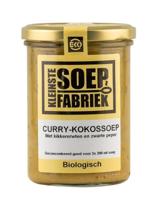 Kleinstesoepfabriek Curry Kokossoep bio 400 Milliliter - thumbnail