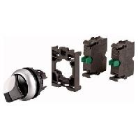 Eaton 110922 M22-WKV-2K10-BVP Keuzetoets Kunststof frontring Knevel Zwart 1 stuk(s)