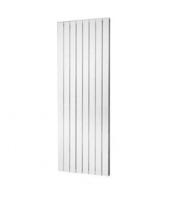 Plieger Cavallino Retto designradiator verticaal enkel middenaansluiting 1800x298mm 614W mat wit 7252960 - thumbnail