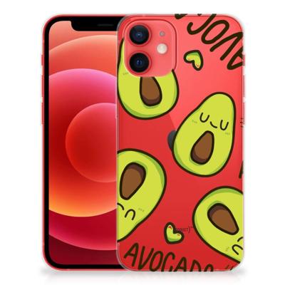iPhone 12 Mini Telefoonhoesje met Naam Avocado Singing iPhone 12 Mini Telefoonhoesje met Naam Avocado Singing