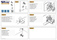 Neomounts FPMA-D700DV Monitor-tafelbeugel 2-voudig 25,4 cm (10) - 68,6 cm (27) Zwart In hoogte verstelbaar, Kantelbaar, Zwenkbaar, Roteerbaar - thumbnail