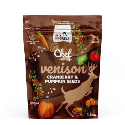SYTA MICHA Chef Venison with cranberry and pumpkin seeds - droog hondenvoer - 1,5kg