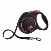 Flexi rollijn black design tape roze - thumbnail