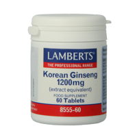 Lamberts Koreaanse Ginseng 1200mg Tabletten - thumbnail