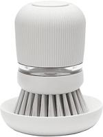 Brabantia afwasborstel + reservoir grijs - thumbnail