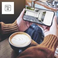 Hama WIFI Full HD Bewakingscamera Buiten met Nachtzicht Opname Zwart/Grijs - thumbnail