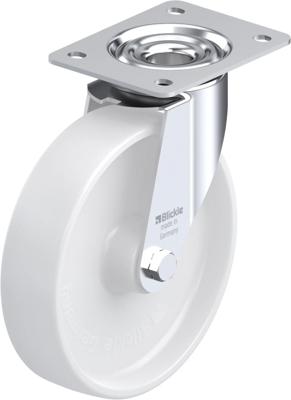 Blickle LE-PO 200R Zwenkwiel Wieldiameter: 200 mm Draagvermogen (max.): 300 kg 1 stuk(s)