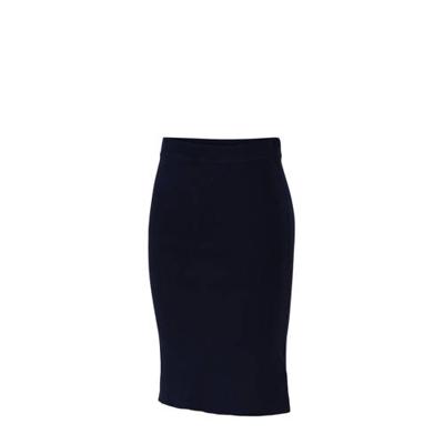 MAMALICIOUS ribgebreide zwangerschapsrok MLJACINA donkerblauw