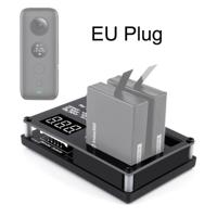 Micro USB batterijlader voor 3 PC's voor Insta360 een X Panorama Camera (Eu Plug) - thumbnail