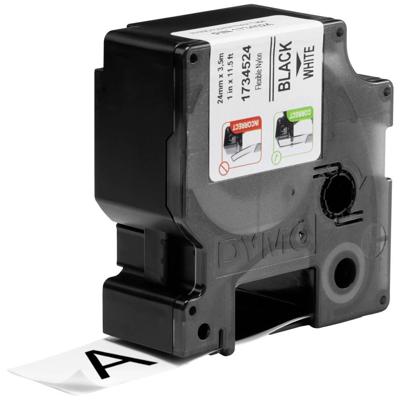 Labeltape DYMO IND RHINO 1734524 Tapekleur: Wit Tekstkleur:Zwart 24 mm 3.5 m Labeltape DYMO IND RHINO 1734524 Tapekleur: Wit Tekstkleur:Zwart 24 mm 3.5 m