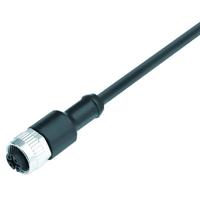 Binder 77 3430 000 500 Sensorkabel | M12 Connector | Female Recht Moulded | A-codering | 4 Polig | 2 meter - thumbnail