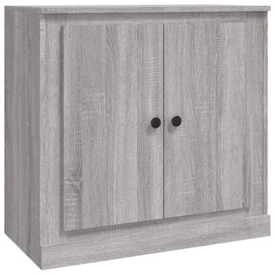 Dressoir 70x35,5x67,5 cm bewerkt hout grijs sonoma eikenkleurig