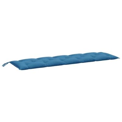 VidaXL Tuinbankkussen 180x50x7 cm stof gemêleerd blauw VidaXL Tuinbankkussen 180x50x7 cm stof gemêleerd blauw