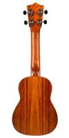 Flight Natural Series NUS200 Teak sopraan ukelele met brede topkam inclusief gigbag - thumbnail