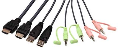 ATEN CS22H KVM-switch Zwart ATEN CS22H KVM-switch Zwart