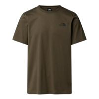 The North Face S/S Redbox Edge Of Light Infill T-shirt Heren New Taupe Green/TNF Black S - thumbnail