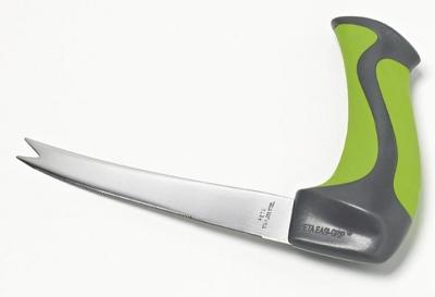 Vorkmes met gehoekt handvat