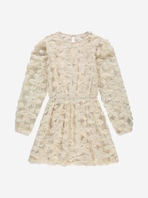 Nik&Nik zomer jurk meisjes - taupe - Dakota