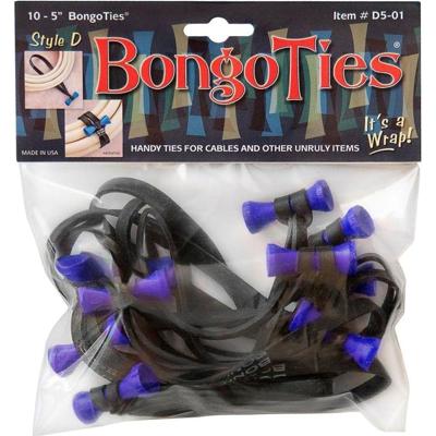 Bongo Ties Peacock (Blue Pin)