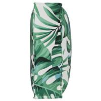 VidaXL Kussen blad bladpatroon 50 x 40 x 12 cm oxford stof - thumbnail