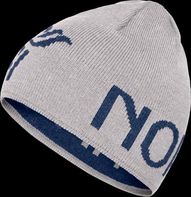 Norrona /29 mid merinoUll logo Muts Grey Melange One Size