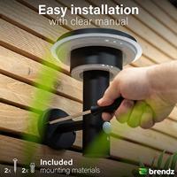 Brendz solar wandlamp durban - thumbnail