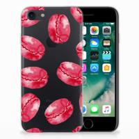 iPhone SE 2022 | SE 2020 | 8 | 7 | Siliconen Case | Pink Macarons - thumbnail