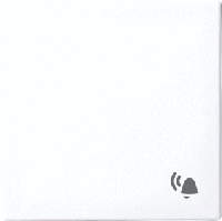 Busch-Jaeger 2520 KI-914 Wipschakelaar bel Afdekking Busch-balance SI Alpine-wit 1 stuk(s) - thumbnail