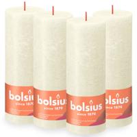 Bolsius rustiek stompkaars 190/68 soft pearl a4 - thumbnail
