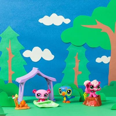 Playset Bandai Littlest Pet Shop Camping