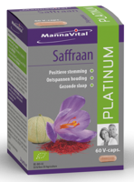 Mannavital Bio Saffraan Platinum V-caps 60 - thumbnail