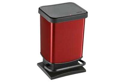 Rotho paso pedaalemmer 20l rood metallic